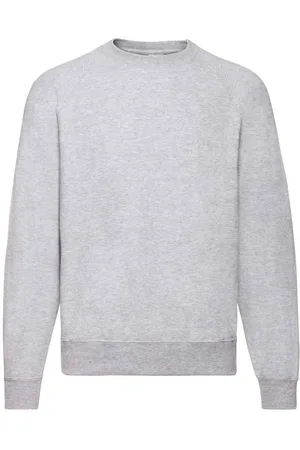 Fruit Of The Loom Mens Classic Sweatshirt ( Heather) - Size 4XL