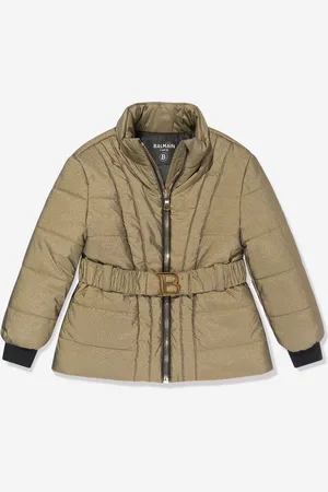 Balmain Girls Puffer Jacket in - Size 4Y
