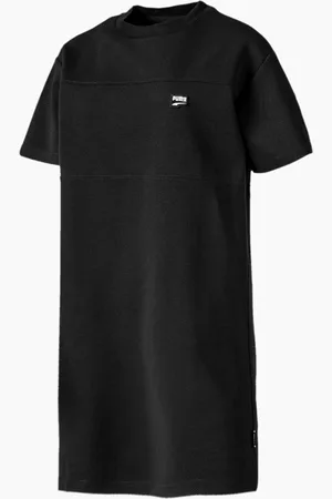 PUMA Womens Downtown T-Shirt Dress Casual Top 595693 01 - Size Small