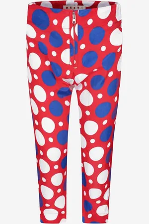 Marni Girls Spotted Silk Trousers - - Size 14Y
