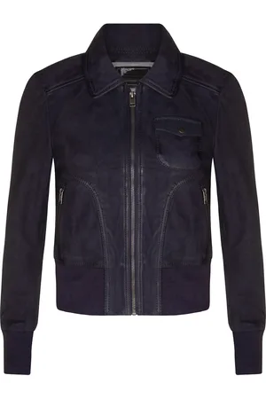 Infinity Womens MA-1 Varsity Bomber Jacket-Modbury - Lamb Leather - Size 18 UK