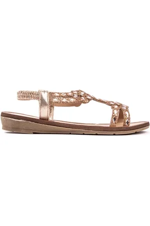 Solesister Womens April Flat Sandals - - Size UK 5