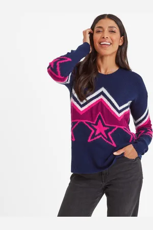 Tog 24 Theresa Womens Knitted Jumper Starry Night - - Size 14 UK