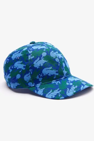 Lacoste Boys Accessories Juniors x Minecraft Print Cotton Cap in Multi - - Size 3-5Y