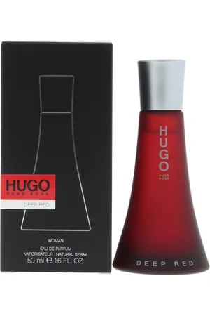 HUGO BOSS Womens Deep Red Eau de Parfum 50ml Spray For Her - - One Size