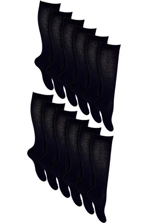 Sock Snob 12 Pair Multipack Girls Knee High Socks