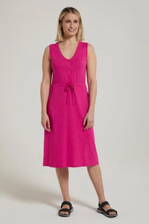 Mountain Warehouse Womens/Ladies Bahamas Floral Sleeveless Dress (Bright ) - Size 8 UK