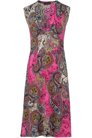 Conquista Womens Print Jersey Empire Line Dress - Size EU 44 (Womens)