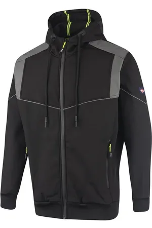 Lee Mens Reflective Hooded Jacket - Size Large