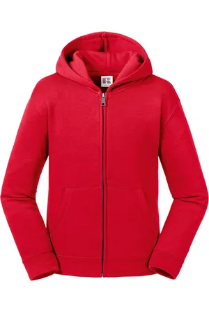 Russell Athletic Childrens Unisex Kids/Childrens Authentic Zip Hooded Sweatshirt (Classic ) - Size 7-8Y