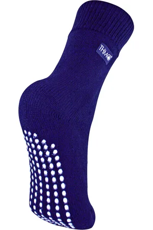 THMO Girls Kids Indoor Slipper Socks with Grippers
