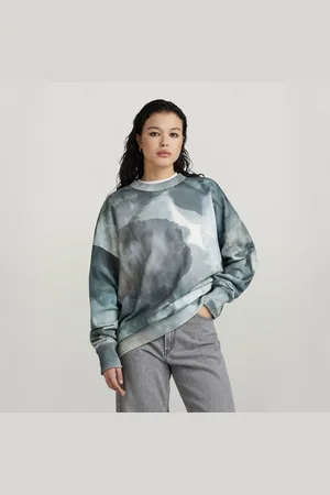 G-Star Womens G-Star RAW Printed XXL Sweater - Cotton - One Size
