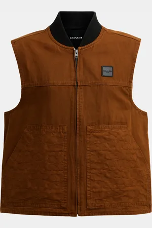 Coach Mens Work Vest - - Size Large