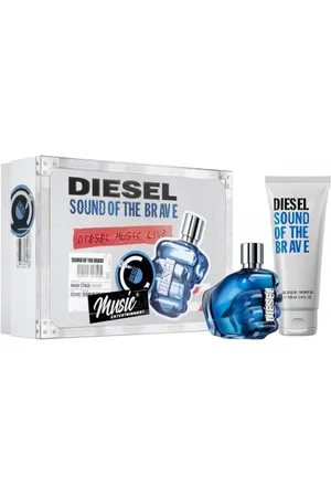 Diesel Mens Sound Of The Brave - 50ml EDT Spray+100ML SG - - One Size
