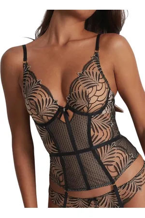 Aubade Womens Hypnolove Basque - Polyamide - Size 36E