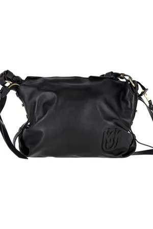 Miu Miu Pre-owned Womens Logo Shoulder Bag in Leather - One Size