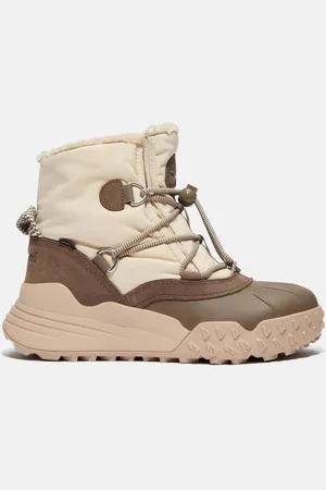 Timberland Womens Moriah Range Mid Waterproof Boots in Leather - Size UK 6.5