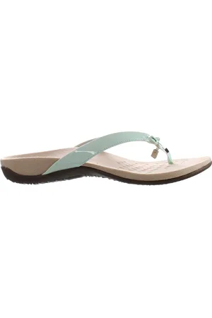 Vionic Bella Womens Flip-Flops Patent Leather - Size UK 9