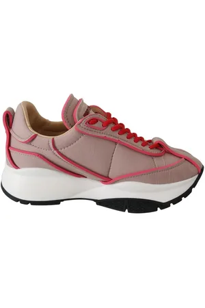 Jimmy Choo WoMens Ballet and Red Raine Sneakers Nylon - Size EU 35