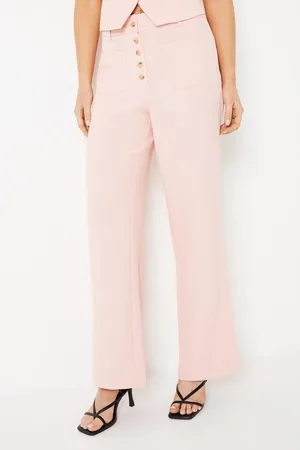 Oasis Womens Button Front Patch Pocket Trouser - - Size 12 UK