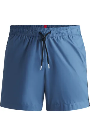 HUGO BOSS Mens Logo Tape Swim Shorts in - Size 2XL
