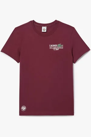 Lacoste Mens Roland-Garros Edition Cotton Tennis T-Shirt in - Size Small
