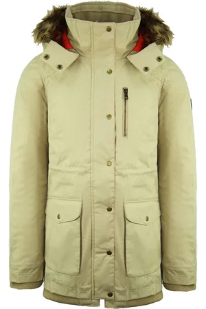 Vans Off The Wall Long Sleeve Zip Up Hooded Womens Parka Jacket VX1TE62 - Size X-Large