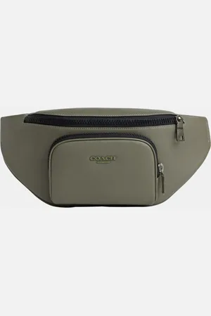 Coach Mens Racer Belt Bag in Smooth Leather - - One Size