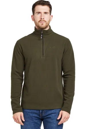 Peter Storm Mens Bracken Half Zip Recycled Fleece, Walking & Hiking Mid-layer - - Size 2XL