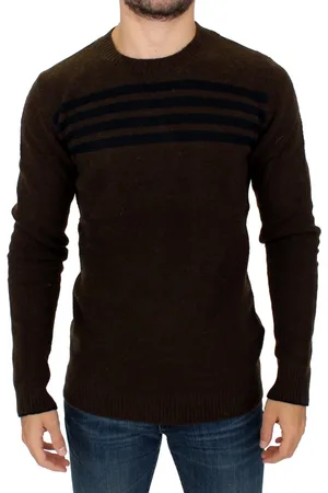Costume National Mens Striped Crewneck Sweater - - Size IT 52 (Men