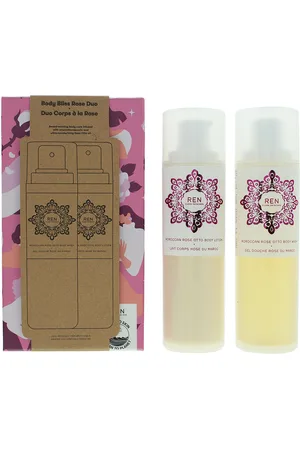 REN Womens Clean Skincare 2 Piece Gift Set: Body Wash 100ml - Lotion - - One Size