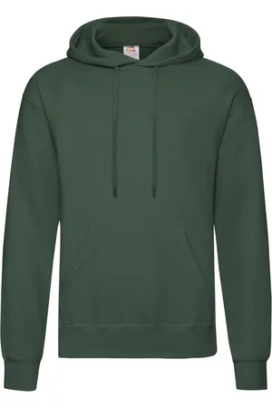 Fruit Of The Loom Mens Hooded Sweatshirt / Hoodie (Bottle ) - Size 3XL
