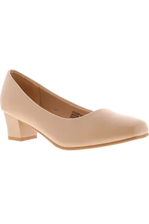 Comfort Plus Womens Shoes Court Carly Slip On nude - - Size UK 5