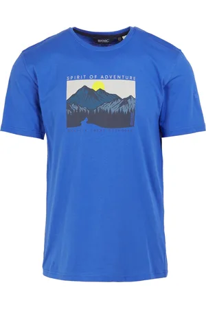 Regatta Mens Cline IX Sunrise T-Shirt (Olympian ) - Size 2XL