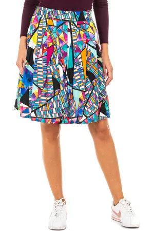 La Martina Womens Flared skirt with inner lining JWK001 woman - - Size IT 40 (Womens)