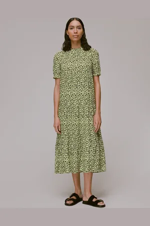 Whistles Womens Buttercup Floral Trapeze Dress - - Size 8 UK