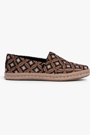 TOMS ALPARGATA ROPE 2.0 Womens Espadrilles Geo - Size UK 4