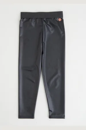Angel & Rocket Girls Eloise Leather Look Legging - - Size 9Y