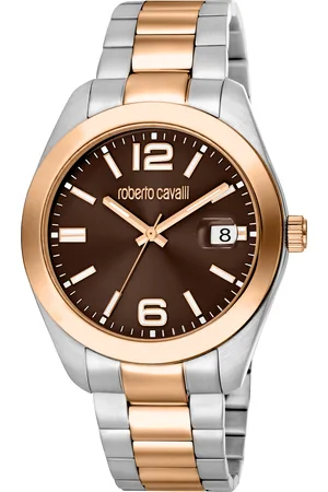 Roberto Cavalli RC5G051M0085 Mens Quartz Stainless Steel 10 ATM 41 mm Watch - One Size