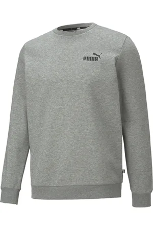 PUMA Mens Essentials Small Logo Crew Neck Sweatshirt Jumper Top - Cotton - Size X-Large