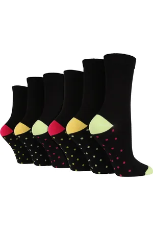 Wild Feet 6 Pair Multipack Womens Bamboo Socks