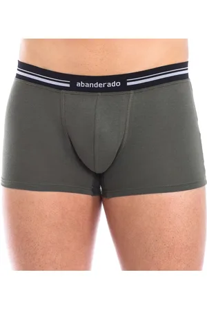 Abanderado Mens Stretch cotton boxer with extra soft waistband, model A077I for men. Maximum daily comfort. - - Size Medium