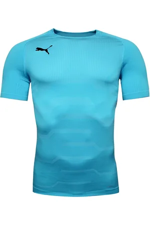 PUMA Mens Final evoKnit Goalkeeper Jersey Compression Gym T-Shirt 703453 08 - - Size X-Large