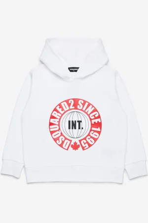 Dsquared2 Kids Unisex Logo Hoodie in - Size 12Y