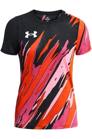Under Armour Womens UA Pro Runner Short Sleeve T-Shirt in - Size 12 UK
