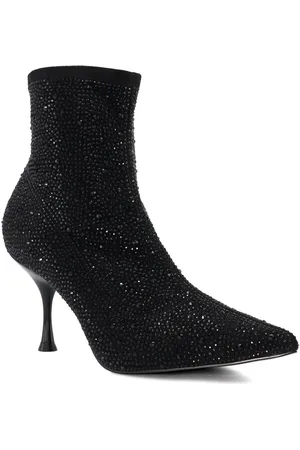 Dune Womens Ladies Onslowe - Heeled Ankle Boots - Micro Fibre - Size UK 3