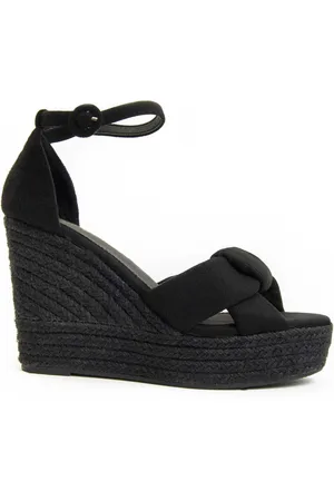 Montevita Womens Högklackad Sandal Sparto501 Svart - - Size UK 6