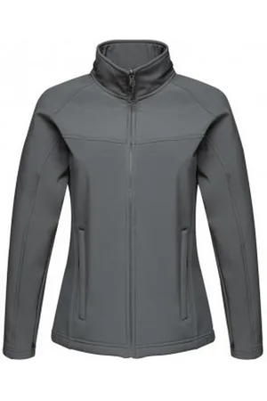 Regatta Womens/Ladies Uproar Soft Shell Jacket (Seal ) - Size 10 UK