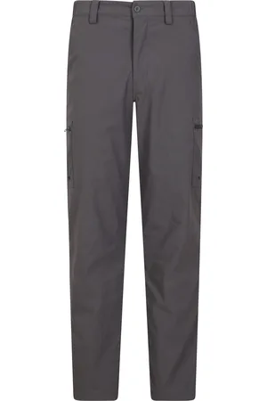 Mountain Warehouse Mens Trek Stretch Long Winter Hiking Trousers (Dark ) - Size 34 Regular