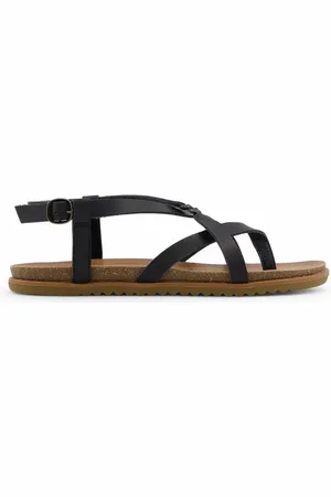 Blowfish WoMens Strappy Buckle Sandals - Macarah B Faux Leather - Size UK 6
